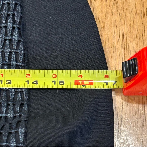 Roland Mouret for Banana Republic Black Woven Pencil Skirt 2 - Picture 9 of 10